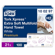Pappershandduk Tork Premium Xpress®  Multifold H2