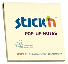 Notisblock Stick'n Pop-up Notes Z-vikt